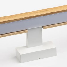 Brilagi- LED Kúpeľňové osvetlenie zrkadla WOODY MIRROR LED/8W/230V IP44 dub/biela