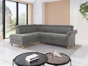XXXLutz ROHOVÁ SEDAČKA, textil, sivá Sit & More - Sedačky - 00014402571T