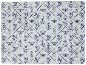 Pevné korkové prestieranie s motívom jedľových vetvičiek (4ks) - 30 * 40 * 0,4 cm