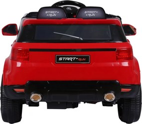 Ramiz Autíčko Start Run na batérie Červené SUV + diaľkové ovládanie + bezpečnostné funkcie