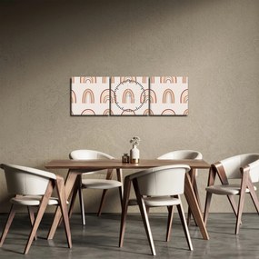 Obraz - Dream creations N⁰3 (s hodinami) (90x30 cm)