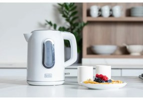 Black+Decker BXKE2204E Rýchlovarná kanvica, biela