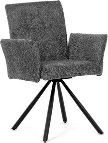 Jedálenská stolička sivá DCH-W1117 GREY2