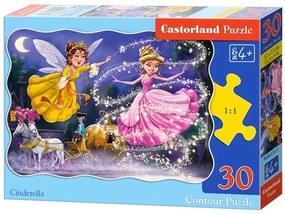 KIK CASTORLAND Puzzle 30 dielikov Popoluška - Popoluška 4+