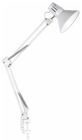 Stolná lampa WORKER 1xE27/10W/230V biela