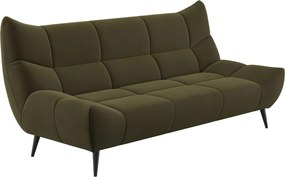 XXXLutz TROJMIESTNA POHOVKA, textil, olivovozelená Xora - Sedačky - 002961006505