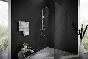 Hansgrohe Crometta S, Showerpipe 240 1jet s pákovou batériou, chróm, HAN-27269000
