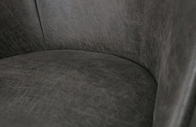 BePureHome Vogue kožené kreslo - Hnedá