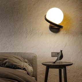 Nástenná lampa KINKIET STYLE X čierna