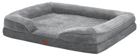 InternetovaZahrada Pelech pre psa Sheena XL 105 x 82 cm - šedá