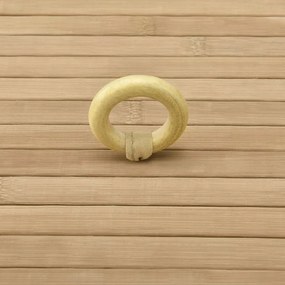 Bambusový kôš na bielizeň okrúhly 55 l s vekom a vakom