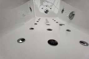 Terra Hydromasážna vírivá vaňa RAMONA 640H 180x90 s ohrevom vody