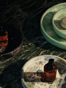 Ferm Living Dekoratívna okrúhla tácka Mist Charcoal Ø 20 cm