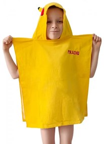 Carbotex Detské pončo 50x115 cm - Pokémon Volím si teba Pikachu
