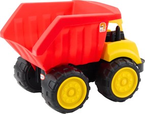 LEAN Toys Veľký detský sklápač na piesok Stavebné vozidlo červeno-žlté