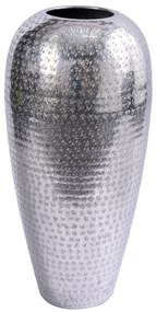 Váza Arga Orient 50cm strieborná