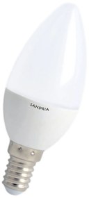 LED žiarovka Sandy LED E14 C37 S2656 8W neutrálna biela