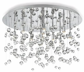 Ideal Lux - LED Stropné svietidlo NEVE 8xG9/3W/230V pr. 40,5 cm chróm