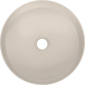 Deante Umývadlo na dosku Silia ø36 cm - CQS 5U4S, granit, béžové