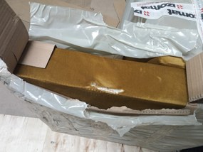 AKCIA Horčicová rozkladacia rohová pohovka ZENOVA 220x140 cm, obojstranná II. akosť