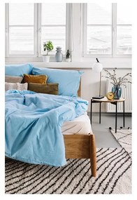 Dvojlôžková posteľ Woodman Farsta Herringbone, 140 × 200 cm