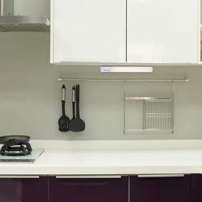 Rabalux BATH 2E LED podlinkové svietidlo s vypínačom a 2x zásuvkou, 70 cm