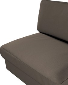 Poťah na neskladacie kreslo Kivik farba produktu hnedá látka zapletaná