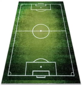Detský koberec JUNIOR 51307.803 ihrisko / futbal, zelený