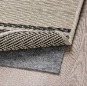 IKEA VIRKLUND Koberec béžový/tmavošedý 160x230 cm