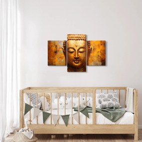 Obraz - Budha, olejomaľba (90x60 cm)