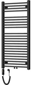 Mexen Pluton, elektrické vykurovacie teleso 1200x600 mm + vykurovacia tyč 900 W, čierna, W106-1200-600-2900-70
