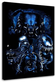 Gario Obraz na plátne Predator, Alien, Venom, Batman - Alberto Perez Rozmery: 40 x 60 cm