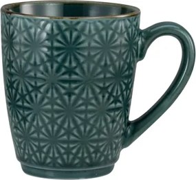 Hrnček 300 ml Retro, petrolejová%