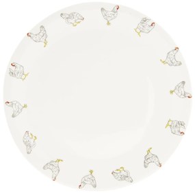 Jedálenský tanier Lucky Chicken - Ø 28 cm