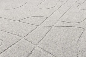 Koberec Agnella Morphic Morphic svetlosivý