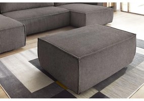 Taupe menčestrová podnožka Nihad – Bobochic Paris