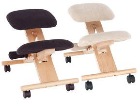 Ergonomická kľakačka Gloire (čierna + buk). Vlastná spoľahlivá doprava až k Vám domov. 1028728