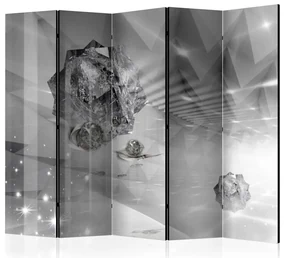 Artgeist Paraván - Abstract Greyness II [Room Dividers]