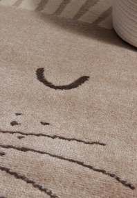 Hanse Home, Detský koberček Adventures 106214 Beige Cream, 120x170, béžová, detská izba