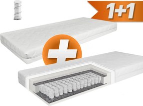 Pružinový matrac OrtoSleep 90x200 EMI 1+1 zadarmo