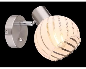 Globo 54025-1 - Nástenné bodové svietidlo WILLY 1xE27/40W/230V