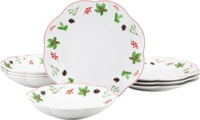 XXXLutz JEDÁLENSKÝ SERVIS Naomi Weihnachten 8-dielne Creatable - Jedálenské sety - 007768082702