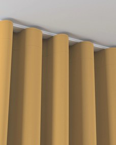Zaves s riasením WAVE farba produktu žltá látka zatemňovacia