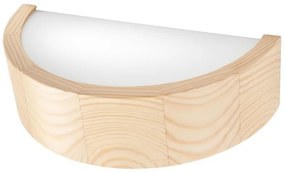 Nástenné svietidlo NATURAL 1xE27/60W/230V borovica