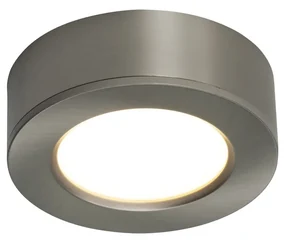 NORDLUX Sada 3x LED svetlo nad kuchynskú linku KITCHENIO, 2W, 6,4cm, okrúhle, strieborné