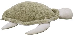 Zelený/krémovobiely detský sedací vak Mrs. Turtle – Lorena Canals