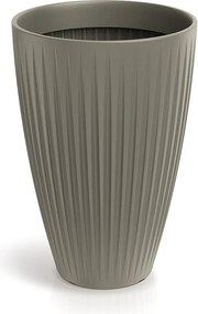 Vysoký kvetináč LATIE ROUND II 40 cm moka