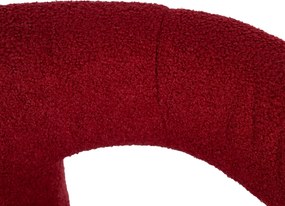 Relaxačné kreslo ARVEX – bordové bouclé