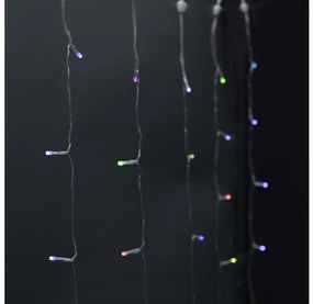 Nedis WIFILXC01C180 - LED RGB Vianočný záves 180xLED/7 funkcií 6m IP65 Wi-Fi Tuya