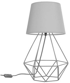 Stolná lampa Milano, 1x textilné tienidlo (výber zo 4 farieb), (výber z 3 farieb konštrukcie), d